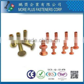 Taiwan Stainless Steel Mild Mushroom Truss Black Zinc Plated Semi Tubular Rivet photo-2