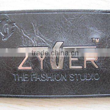 Fashion Garments Logo Leather Labels Jeans Fake Leather Patch Leather Jeans Label photo-6