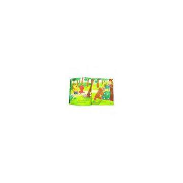 Hard, soft cover 4c wire binding, Saddle stitching kids gift Childrens Book Printing