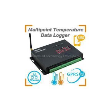 Multipoint Temperature GPRS Ethernet Data Logger