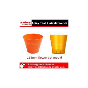 Flower Pot Plastic Injection Mould 115mm Planter Mould/Moldes de Macetas