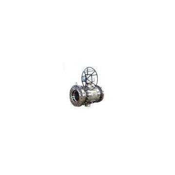 Duplex steel ball valve