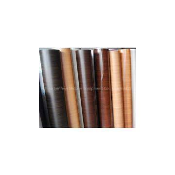 Woodgrain pvc self adhesive paper from China for furniture