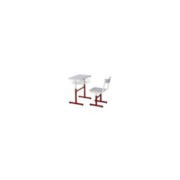 Height Adjustable School Desk and Chair