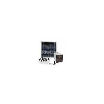 15W DC Off Grid Solar Power Systems With 12V/7AH AGM Battery