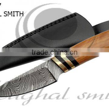 Damascus knife/Hunting knife/Handmade knife