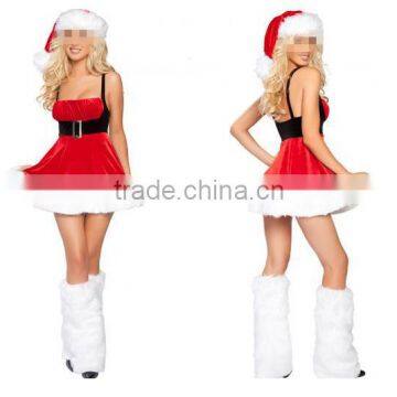 Hot Sexy Girl Christmas Club Dress Costume