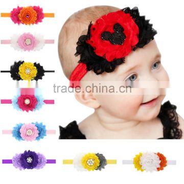 wholesale Top Baby Headband 2017 Girl Boutique Headbands With Solid Color Hair Bow