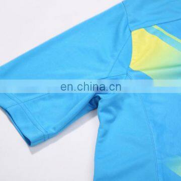 Customized Personal Football Uniforms Light Blue Soccer Kits photo-3