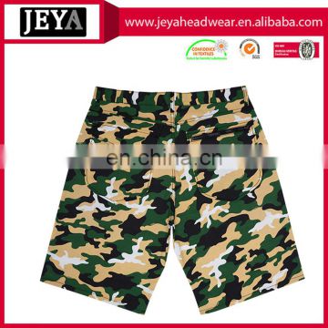 OEM your own pattern camo shorts bulk wholesale from China supplier