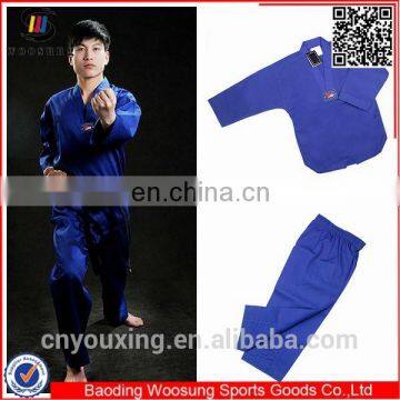 Martial arts kimono colorful v-neck taekwondo uniforms