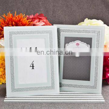 High quality Silver Beveled Glass Table Frames