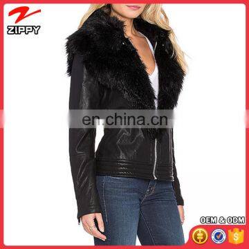 Ladies Casual Clothes 2016 Winter Trendy Woman Fur Jacket photo-3