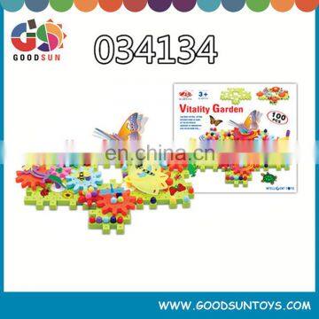 High quality children plastic building blocks with EN71 test report
