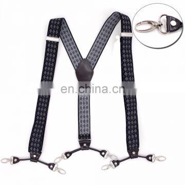 2017 Yiwu Longkang New design 4 clips suspenders