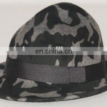 Printed wool bavarian hat