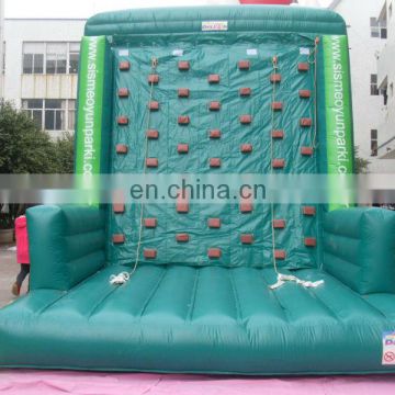 top quality Inflatable kids climb wall/rock climb wall/indoor climb wall