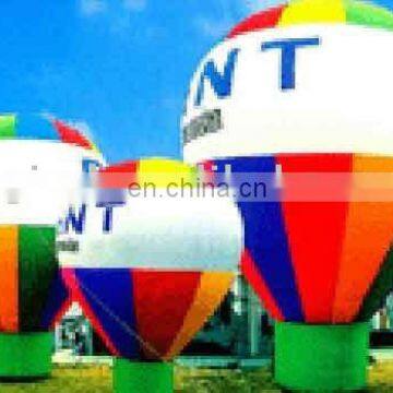 Colorful inflatable ground balloon for cheap sale