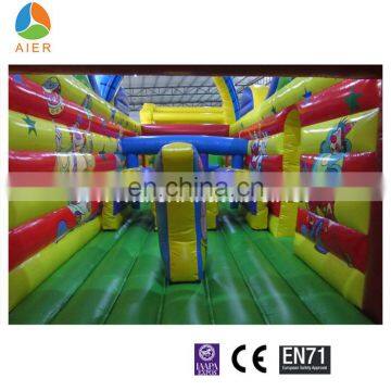 Clown Obstacle Course Equipment Inflatable Obstacle Combo Course for Playground photo-2