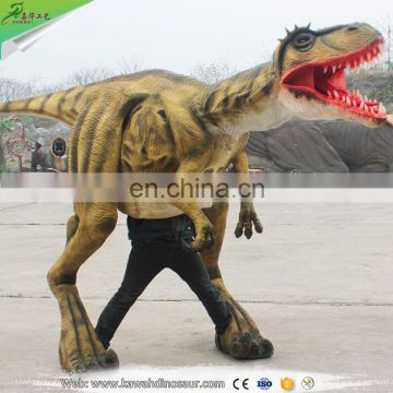 KAWAH Playground Equipment Robotic Realistic Riding a Dinosaur Costume