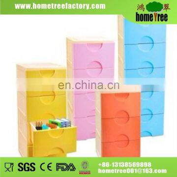 Modern Three Layers Home Goods Cabinets/Stackable Plastic Storage Drawer