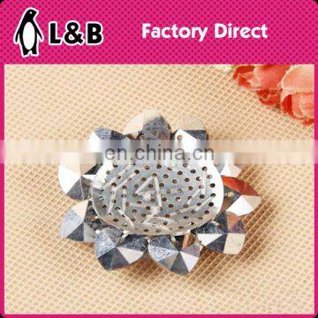 Black/white Rhinestone Shoes Accessories Rhinestone Shoe Flower Shoe Accessories photo-2