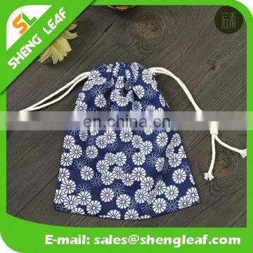 Hot Sale Product Package Promotional Calico Drawstring Bag photo-4