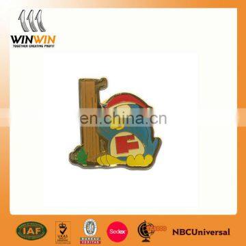 Tiger Shaped Lapel Pin Soft Enamel photo-2