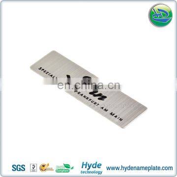 sunglasses custom metal logo sticker