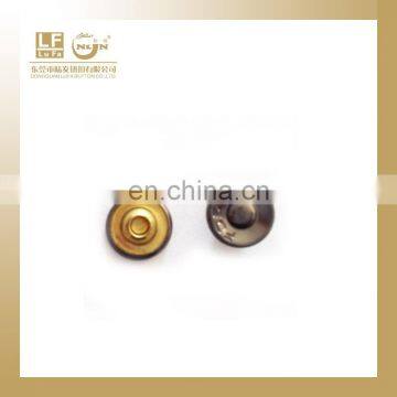 copper rivet in gunmetal color