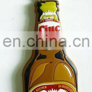 custom promotional beer shape metal beer bottle opener