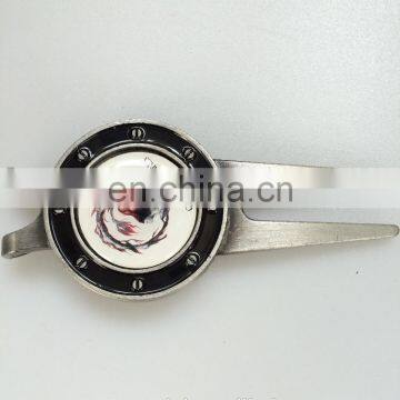 Custome Zinc Alloy Antique Silver Plating Divot Tool Divot photo-2