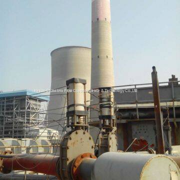 Pneumatic Ceramic Double Plate Gate Valve for Dense Phase Pneumatic Conveying System at Thermal Plant photo-2