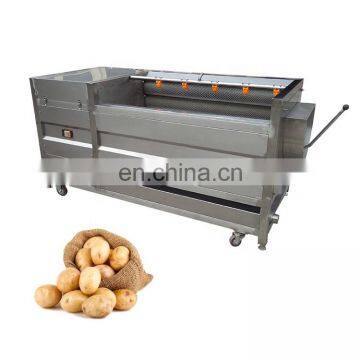 Vegetables Potato Peeler Industrial Commercial Carrot Peeler Brush Potato Cleaning Machine photo-4