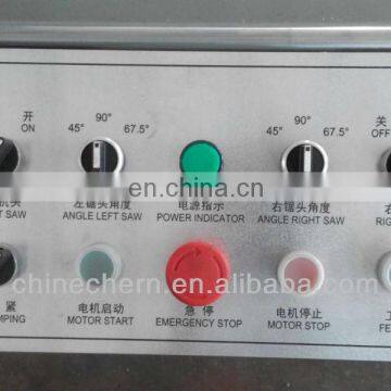 UPVC & Aluminum Window And Door Double Head Miter Angle Saw Machine photo-5