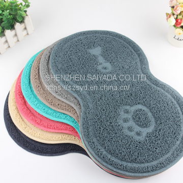 Bowl Mat PVC Mat Feeder Mar