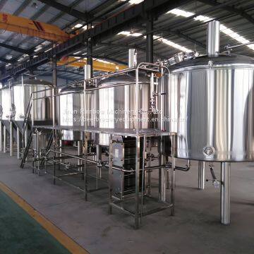 2500L complete beer brewing equipment