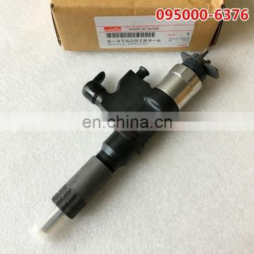 Genuine & NEW common rail injector 095000-6376, 095000-6373 for 8976097890, 8-97609789-6, 8976097896