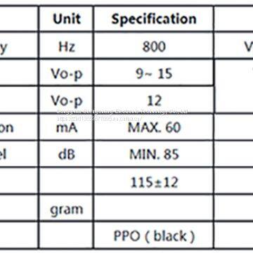 Electromagnetic Passive Buzzer Sc2512 photo-3