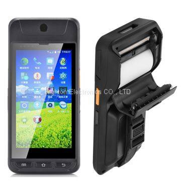 5 inch Android 9.0 POS Handheld 2D Barcode scanner 2*PSAM Handset Terminal POS Terminal Printer