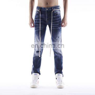 DiZNEW Wholesale Bootcut Male Loose Denim Jeans Men photo-3