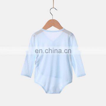 Autumn style baby tripod care jumpsuit newborn baby romper in cotton