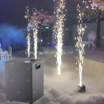 2020 Cold Spark Firework Machine DMX Remote Indoor Fountatin Fireworks for Wedding Christmas Party Stage Use photo-5