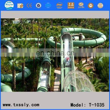 Hot sale circular spiral slide,commercial water slide