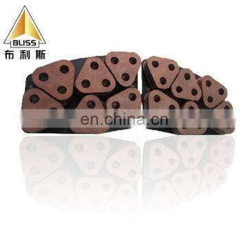 Train brake pads High-speed motorcycle brake shoe manufacturers Railway composite brake shoe