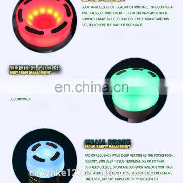 High Power Detox Rf Beauty Suction High Frequency Slimming Fat Removal Lipo Cavitation Machine