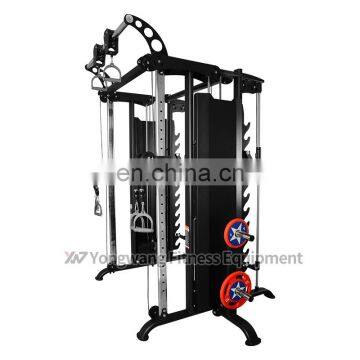 Professional Commercial Gym Strength Machine Free Weight YW-1761 Smith and Multi Functional Trainer Machine photo-5