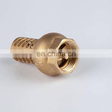 Yuhuan Casting Female Threaded 1 to 3inch With Brass Strainer Brake Pedal Foot Valve for Water photo-3