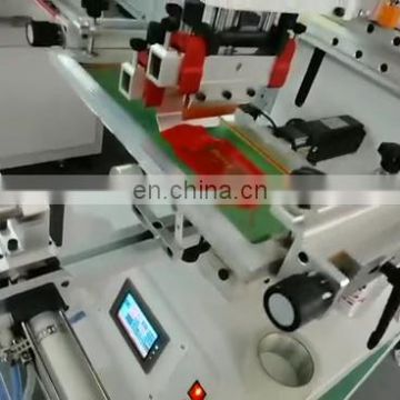 Screen Printing Machine for Round Product With Servo Motor and Sensor Screen Printers for Cup Bottle