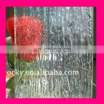 3mm, 3.5mm, 4mm, 5mm Clear Water Wave Pattern Glass with good price